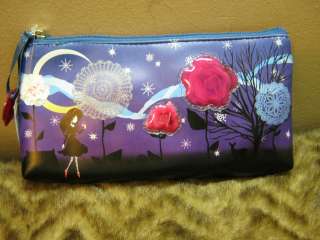 new Enchanted Fairy tail printed make up case pencil case organizer 