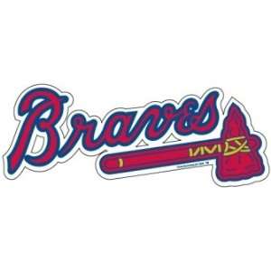  Atlanta Braves Team Logo MLB Car Magnet