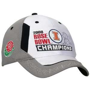   Illini Two Tone 2008 Rose Bowl Champions Locker Room Adjustable Hat