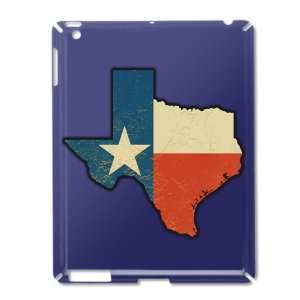  iPad 2 Case Royal Blue of Texas Flag Texas Shaped 