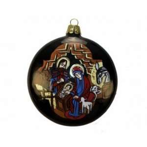  460 MR   Nativity Scene Religious Christmas Ornament Icon 