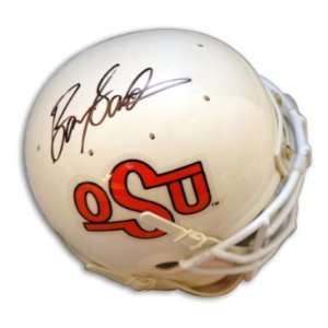  Barry Sanders Oklahoma St. Signed Mini Helmet Sports 