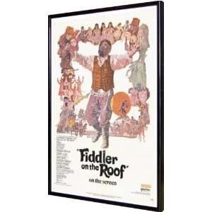 Fiddler on the Roof 11x17 Framed Poster 