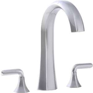 Cifial 201.650.620 Hexa Double Lever Handle Roman Tub Faucet in Satin 
