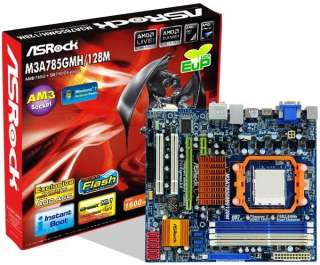   M3A785GM LE/128M Motherboard DDR2 1066/800/667/533 AMD Phenom, Athlon