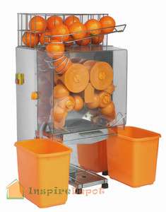 Electric Commercial Auto Feed Orange Lemon Squeezer Juicer Machine 22 