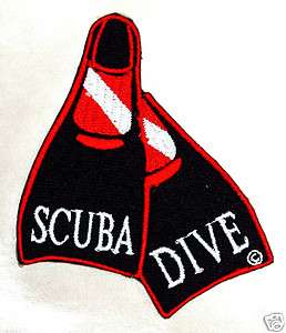 Scuba dive patch Scuba Diver scuba diving equipment snorkeling beach 