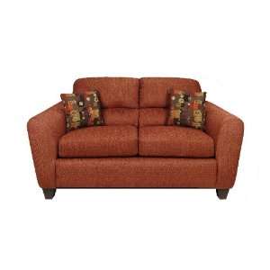  Liberty Upholstery Linda Loveseat   Dream Terra Cotta 