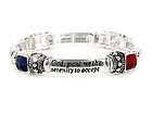 NEW SERENITY PRAYER Stainless Steel Cuff Bracelet ~ GREAT GIFT IDEA