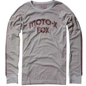  Fox Racing Hall of Fame Long Sleeve T Shirt   Medium/Grey 