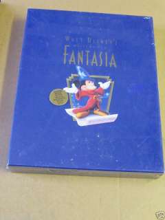 Walt Disney Mickey Mouse Fantasia Video Limited Edition  