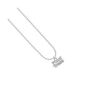 Plant Trees   Silver Plated Ball Chain Charm Necklace [Jewelry]