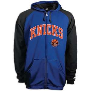  Knicks adidas Mens Bru Full Zip Hoody