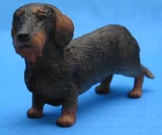 NEAT WIRE HAIRED DACHSHUND DOG FIGURINE BY CONV CONCEPT  