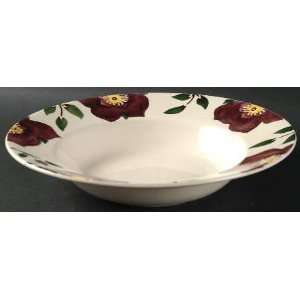  Bridgewater Hellebore Large Rim Soup Bowl, Fine China 