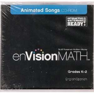 enVision Math Animated Songs CD ROM (Grades K 2, English / Spanish)