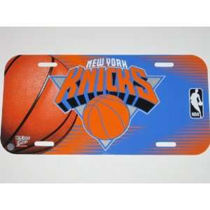 NEW YORK KNICKS Officially Licensed Team Colored Logo Plastic LICENSE 