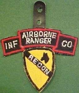 Cav Div Recon Airborne Ranger Inf Co Patch  
