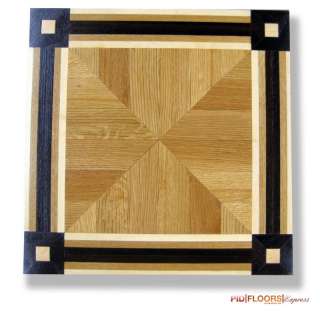 Hardwood Parquet Tile Flooring 12x12  