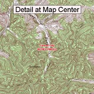   Map   Cannel City, Kentucky (Folded/Waterproof)