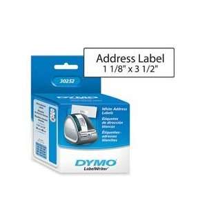   Dymo Corporation   Address Labels 1 1/8x3 1/2 350 Labels/RL 2RL