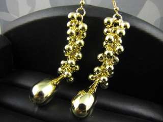  Fashion Gold Tone Dangle Earrings ME389  