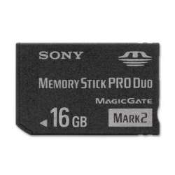 Sony 16GB Memory Stick PRO Duo Card (Mark 2)  