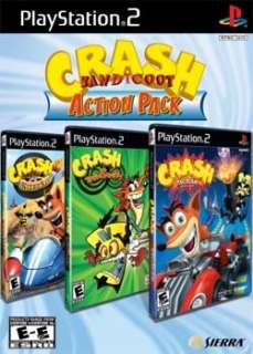PS2   Crash Bandicoot Action Pack  