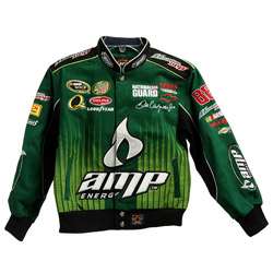 Dale Earnhardt Jr. Green Amp Jacket  
