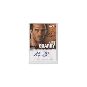    2010 Topps UFC Autographs #FANQ   Nate Quarry Sports Collectibles