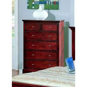  Storage Chest Contemporary Style in Cherry Finish