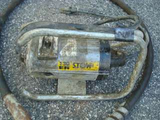 STOW 130 ER CONCRETE VIBRATOR 2HP 13 AMP WITH 8 SHAFT  