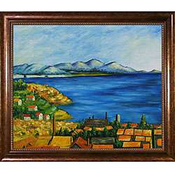 Paul Cezanne The Gulf Marseilles Oil Painting Canvas  