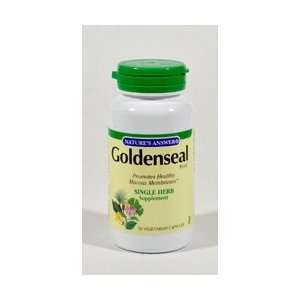   Answer Goldenseal Root 50 vegetarian capsules