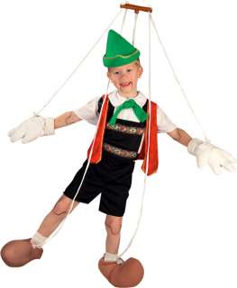 Childs Pinocchio Puppet Halloween Costume Sm 4 6  