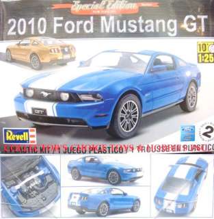 REVELL 2010 FORD MUSTANG GT MODEL KIT 1/25 854272  