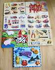 13 Wooden Pre School Puzzles Melissa & Doug Small World Learning 