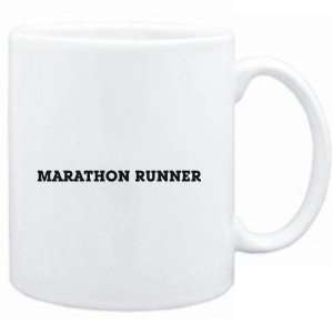 Mug White  Marathon Runner SIMPLE / BASIC  Sports  