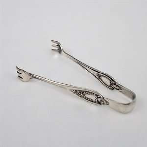   Old Colony by 1847 Rogers, Silverplate Sugar Tongs