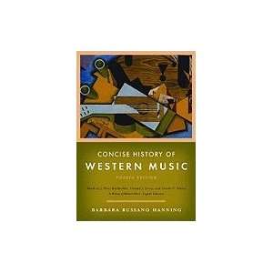 Concise History of Western Music, 4TH EDITION Books
