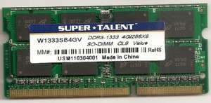 4GB Asus K53 Series DDR3 RAM Memory Upgrade  
