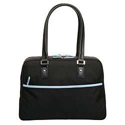 Pinder Bags Black / Blue GiddyUp Womens 14 inch Laptop Bag 
