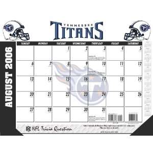 Tennessee Titans NFL 2006 2007 Academic/School Desk Calendar  