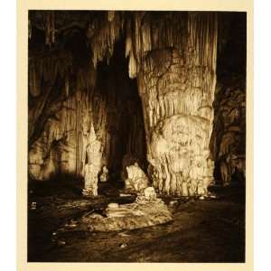  1925 Cacahuamilpa Cave Mexico Hugo Brehme Photogravure 