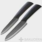   Professional Ceramic Knife 5+ 6 Set Black Blade Kitchen Knives A