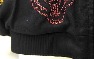 Bears Black Zipper Jacket with Sequence Bears Logo all the way around 