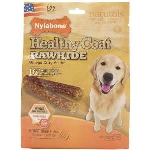    Nylabone USA Rawhide Healthy Coat Fatty Acid 16ct 4