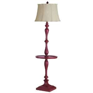  Reliance Lamps 1170C Classic Wood Floor Lamp, Antiqued 
