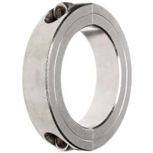Climax Metal 2C 275 S Two Piece Clamping Collar, Stainless Steel, 2 3 