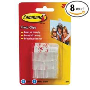 Cd/6 x 8 Command Photo Clips With Strips & Clips (17505)  